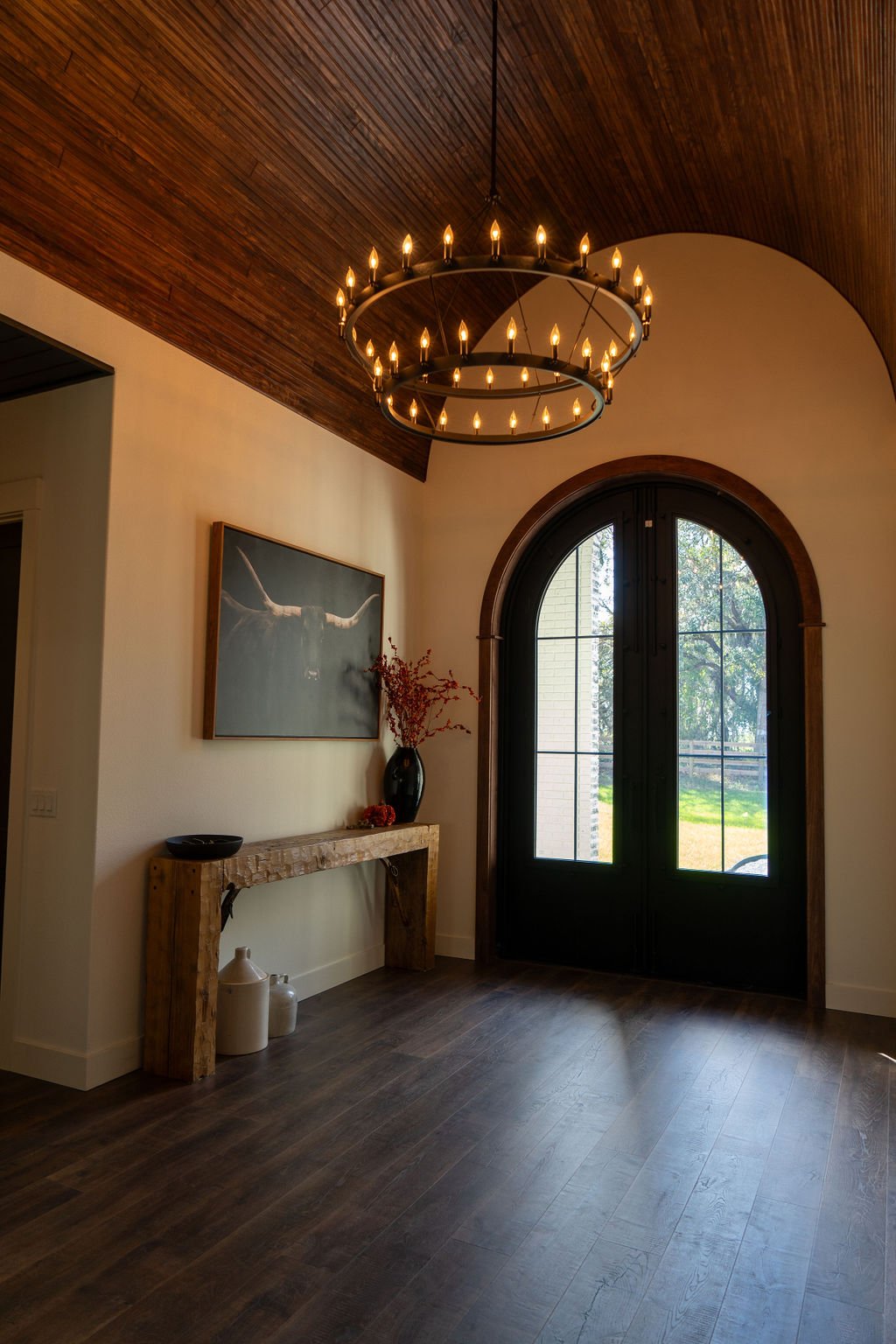 Modern farmhouse estate — interior, built by Great Oaks General Contractors