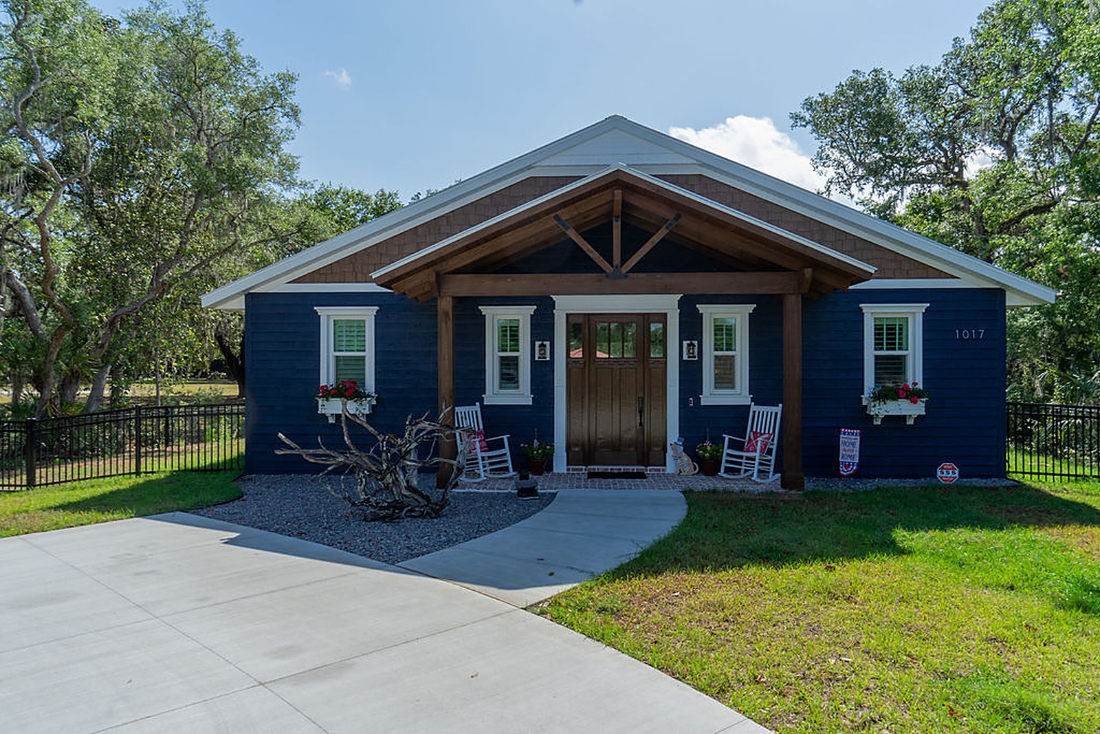 Whole-home renovation — exterior, built by Great Oaks General Contractors