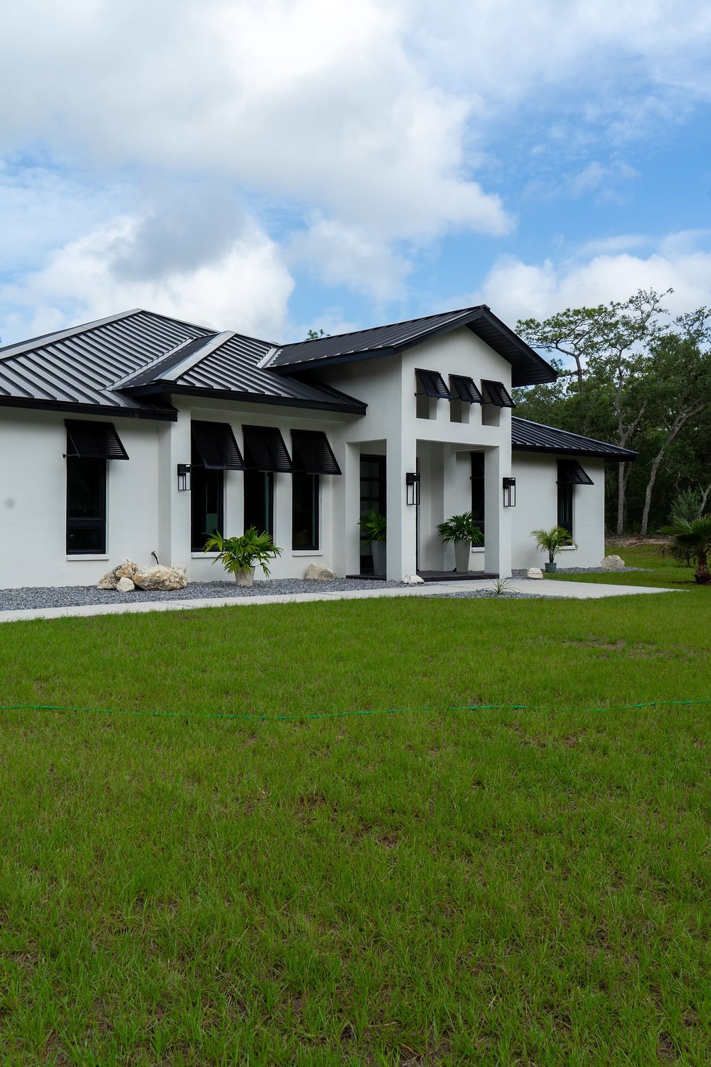 Contemporary residence — exterior, built by Great Oaks General Contractors