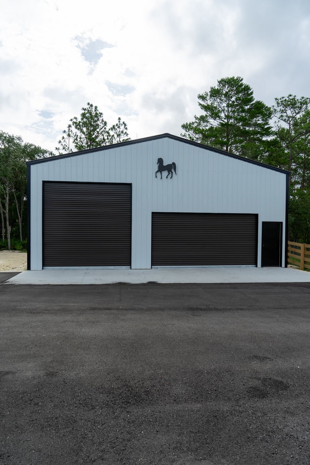 Contemporary residence — exterior, built by Great Oaks General Contractors