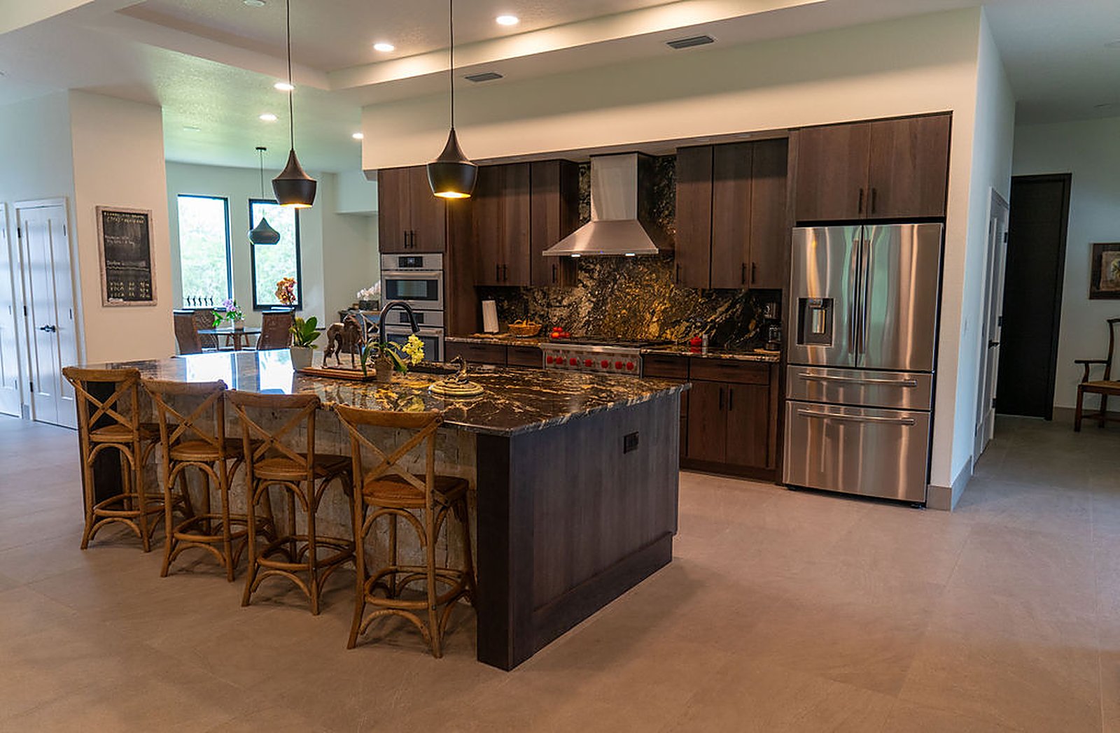Contemporary residence — interior, built by Great Oaks General Contractors