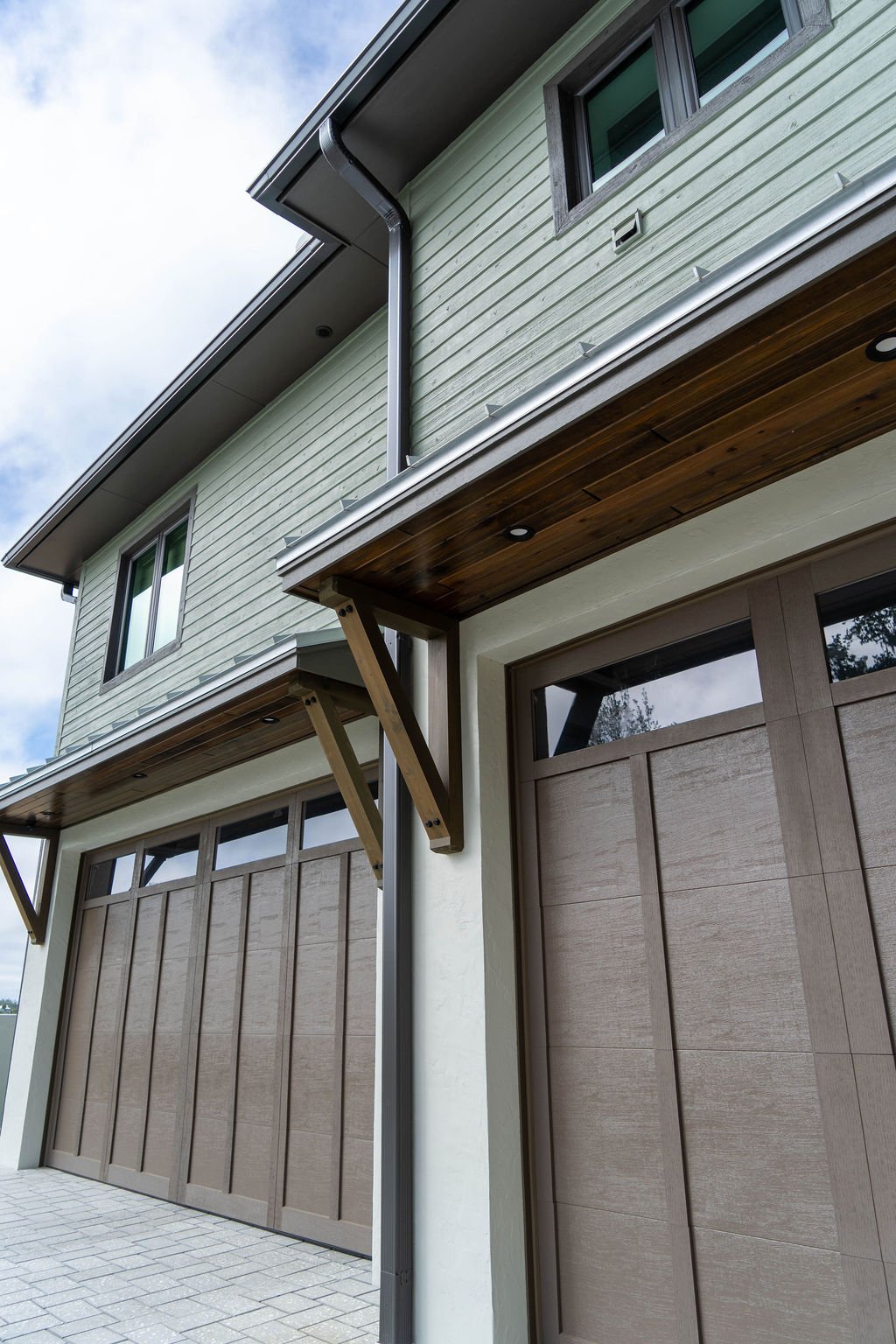 Elevated coastal residence — interior, built by Great Oaks General Contractors