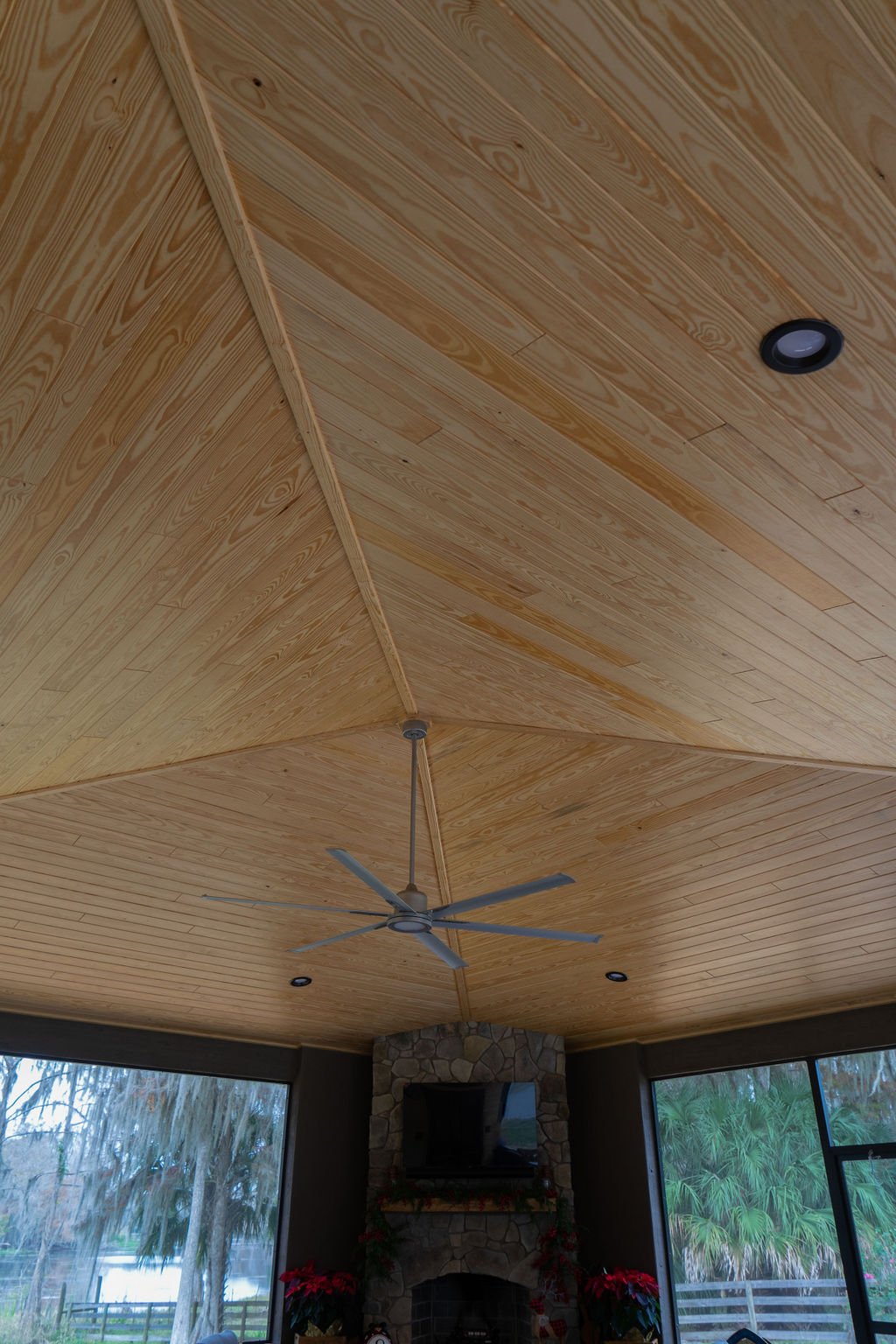 Outdoor living — interior, built by Great Oaks General Contractors